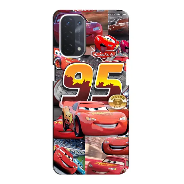 Чехол с принтом «Коллаж Молния Маквин» для OPPO A74 (5G)