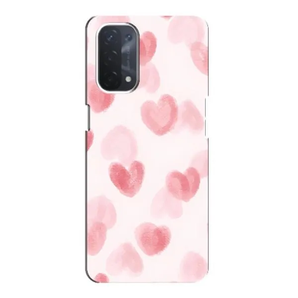 Чехол с принтом «Розовые сердечки» для OPPO A74 (5G) Чехол с принтом «Розовые сердечки» для OPPO A74 (5G)