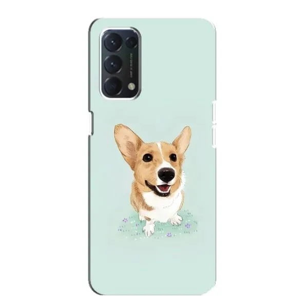 Чехол с принтом «Корги» для OPPO A74