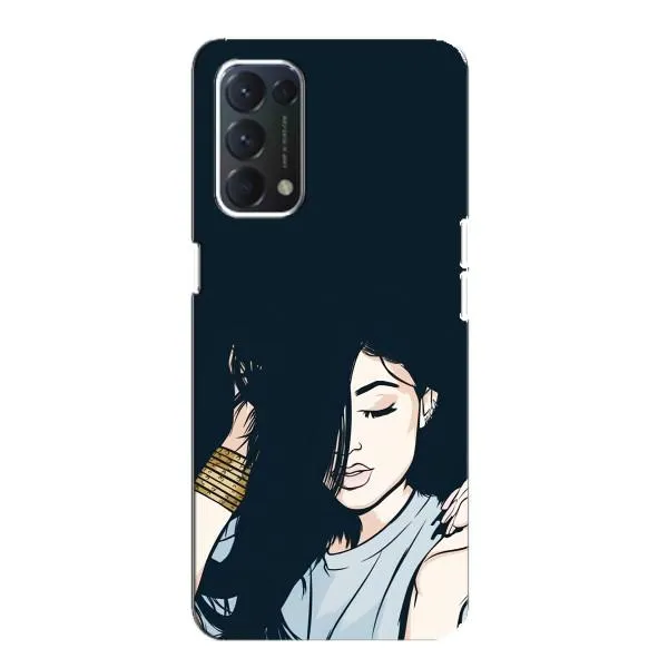 Чехол с принтом «Красивая девочка» для OPPO A74 Чехол с принтом «Красивая девочка» для OPPO A74