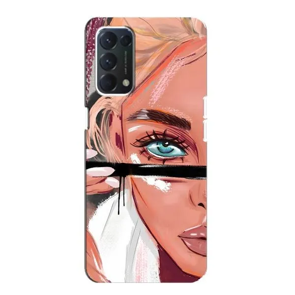 Чехол с принтом «Макияж» для OPPO A74 Чехол с принтом «Макияж» для OPPO A74