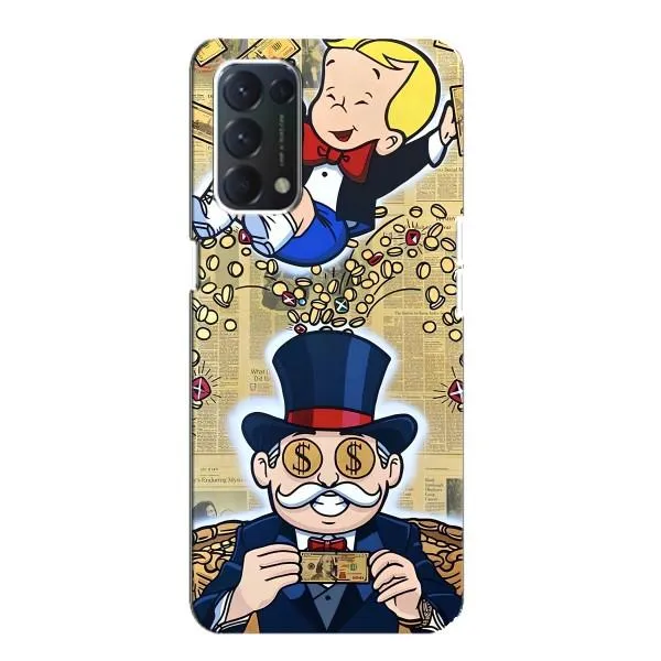 Чехол с принтом «Монополия Мен» для OPPO A74 Чехол с принтом «Монополия Мен» для OPPO A74
