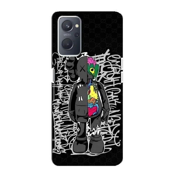 Чехол с принтом «Стиль Bearbrick» для OPPO A76