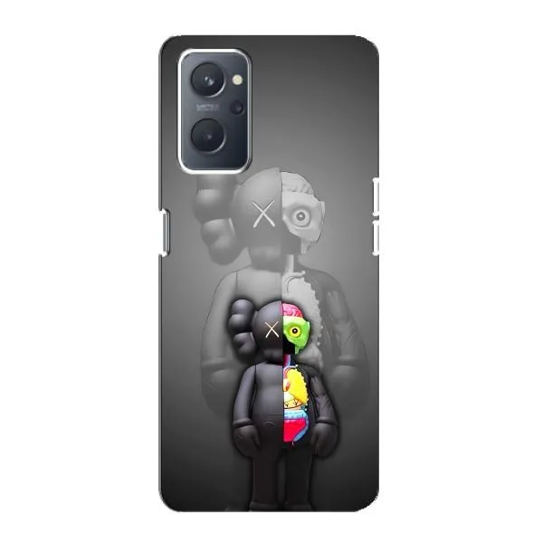 Чехол с принтом «Тело Bearbrick» для OPPO A76