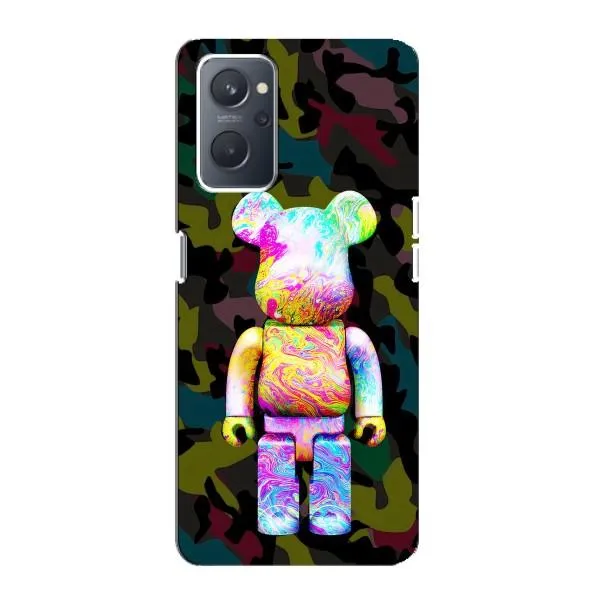 Чехол с принтом «Яркий Bearbrick» для OPPO A76
