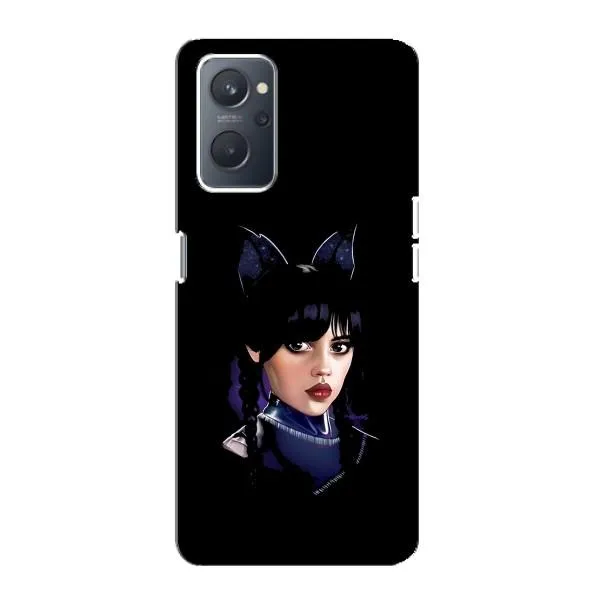 Чехол с принтом «серьезная Уэнздей» для OPPO A76