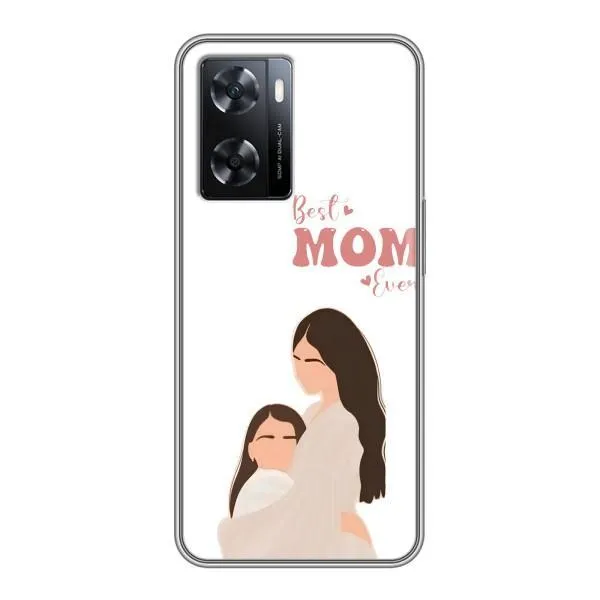 Чехол с принтом «Мама и дочка» для OPPO A77 Чехол с принтом «Мама и дочка» для OPPO A77