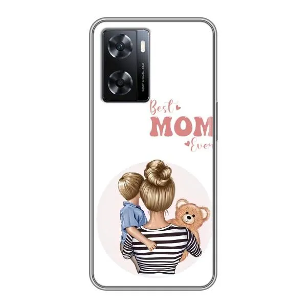 Чехол с принтом «Мама и сын» для OPPO A77 Чехол с принтом «Мама и сын» для OPPO A77
