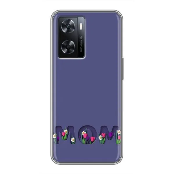 Чехол с принтом «Мама в цветах» для OPPO A77 Чехол с принтом «Мама в цветах» для OPPO A77