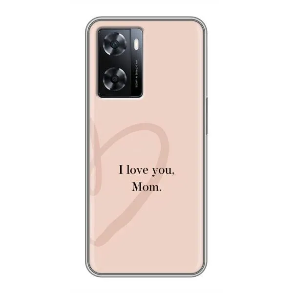 Чехол с принтом «Сердце маме» для OPPO A77 Чехол с принтом «Сердце маме» для OPPO A77