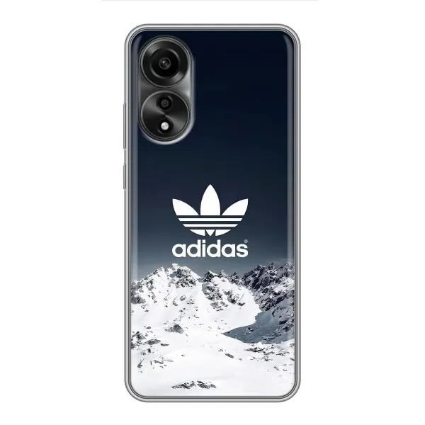 Чехол с принтом «Адидас в горах» для OPPO A78 (4G)