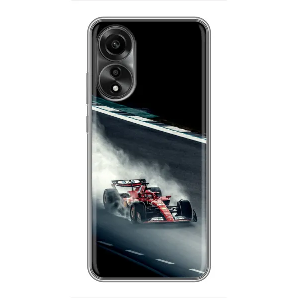 Чехол с принтом «Болид гоночный» для OPPO A78 (4G)