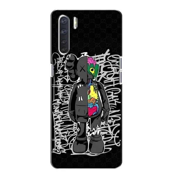 Чехол с принтом «Стиль Bearbrick» для OPPO A91 Чехол с принтом «Стиль Bearbrick» для OPPO A91