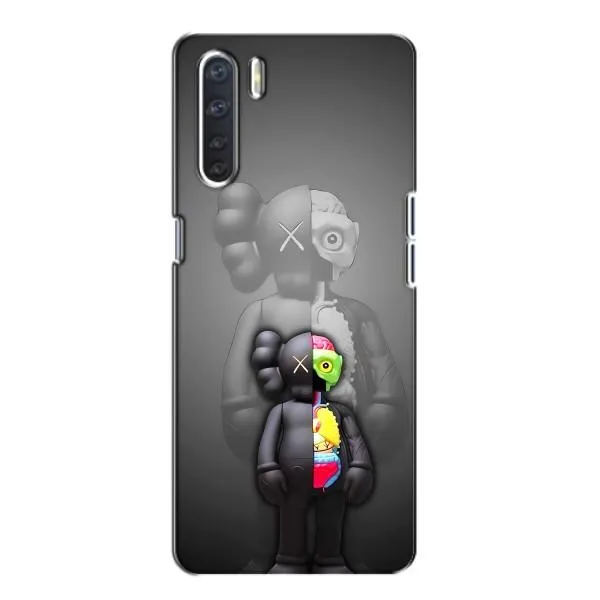 Чехол с принтом «Тело Bearbrick» для OPPO A91 Чехол с принтом «Тело Bearbrick» для OPPO A91