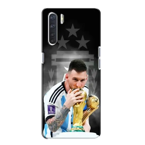 Чехол с принтом «Месси Чемпион» для OPPO A91