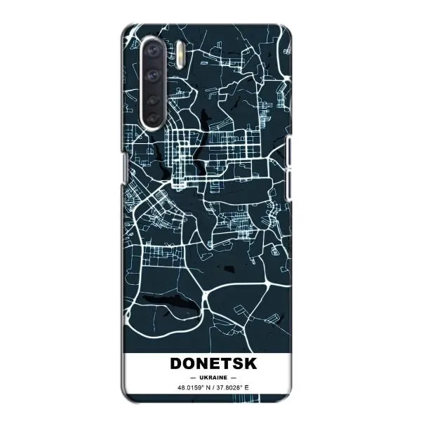 Чехол с принтом «Донецк» для OPPO A91
