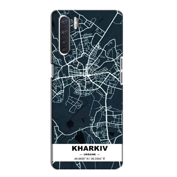 Чехол с принтом «Харьков» для OPPO A91