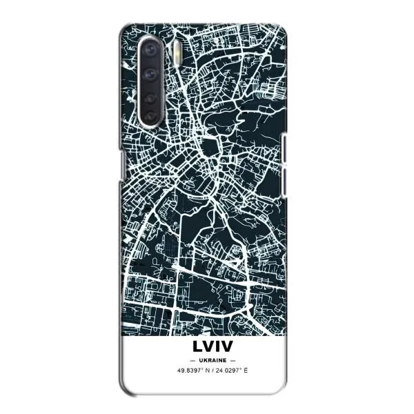 Чехол с принтом «Львов» для OPPO A91