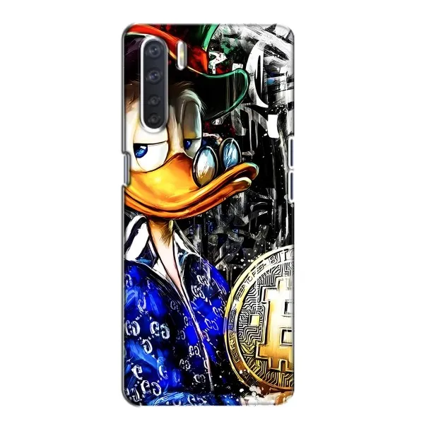 Чехол с принтом «Биткойн Скрудж» для OPPO A91