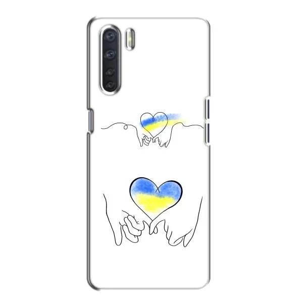 Чохол з принтом «Мир Україні» для OPPO A91 Чохол з принтом «Мир Україні» для OPPO A91