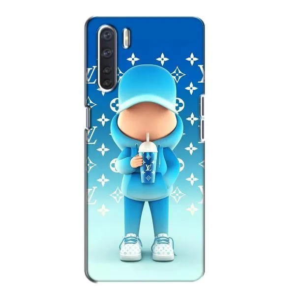 Чехол с принтом «Парень LV» для OPPO A91