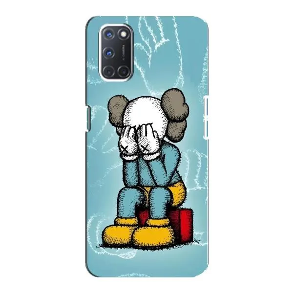 Чехол с принтом «Плач Bearbrick» для OPPO A92