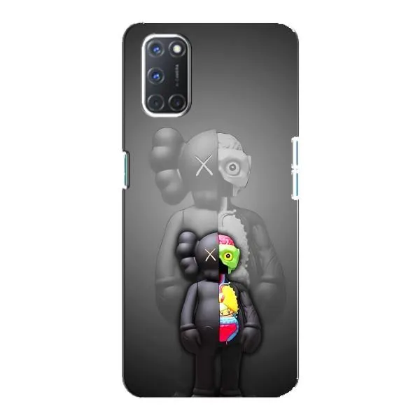 Чехол с принтом «Тело Bearbrick» для OPPO A92