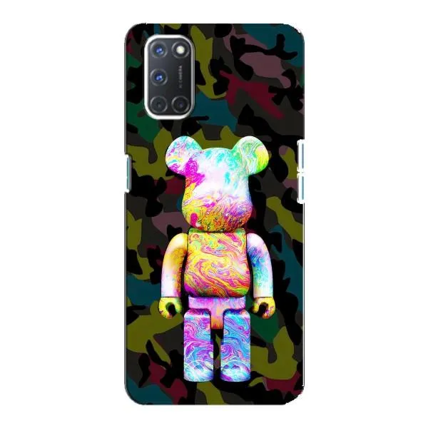 Чехол с принтом «Яркий Bearbrick» для OPPO A92