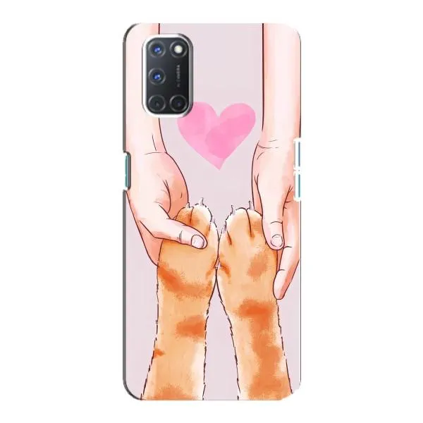 Чехол с принтом «Любовь к котикам» для OPPO A92 Чехол с принтом «Любовь к котикам» для OPPO A92