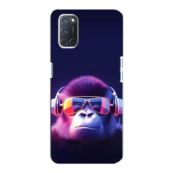 Чехол с принтом «Стильная обезьяна» для OPPO A92 Чехол с принтом «Стильная обезьяна» для OPPO A92