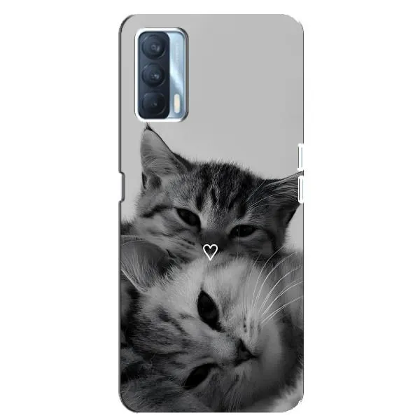 Чехол с принтом «Пара котов» для OPPO A92s Чехол с принтом «Пара котов» для OPPO A92s