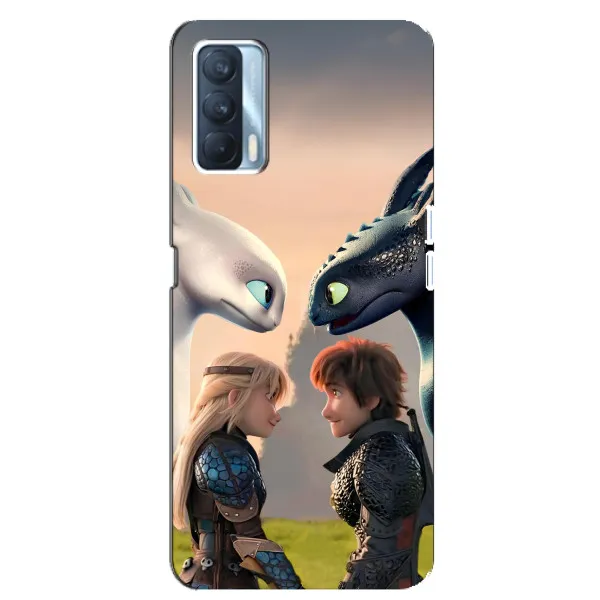 Чехол с принтом «Иккинг и Астрид» для OPPO A92s