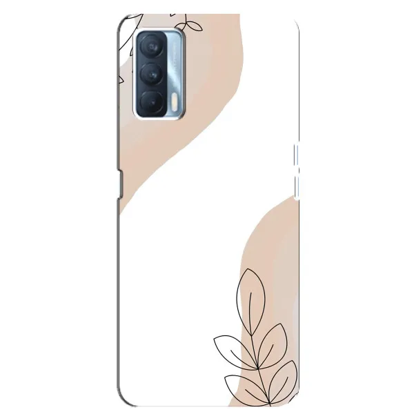 Чехол с принтом «Нюдовая веточка абстракция» для OPPO A92s
