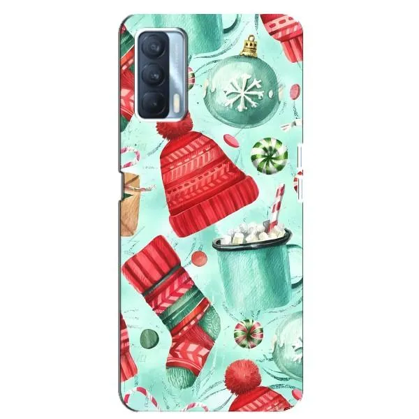 Чехол с принтом «Одежда НГ» для OPPO A92s