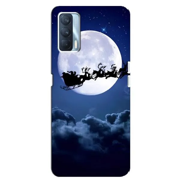 Чехол с принтом «Санта - луна» для OPPO A92s