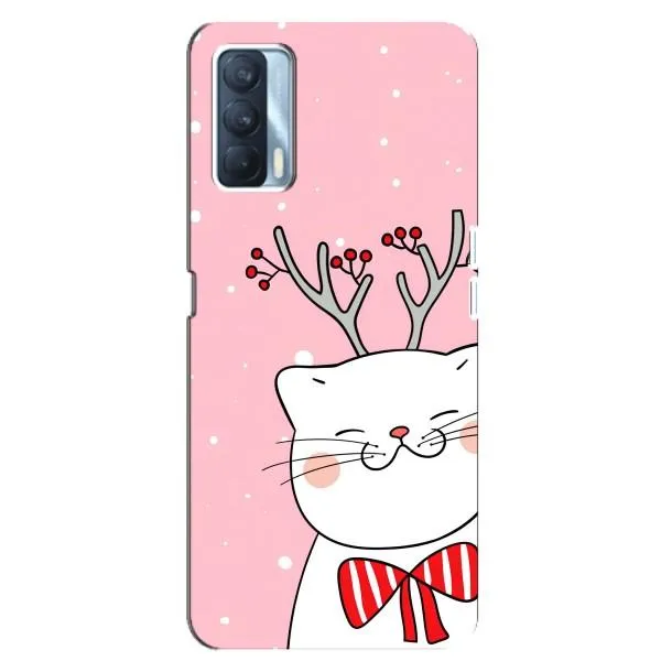 Чехол с принтом «Зимний кот» для OPPO A92s