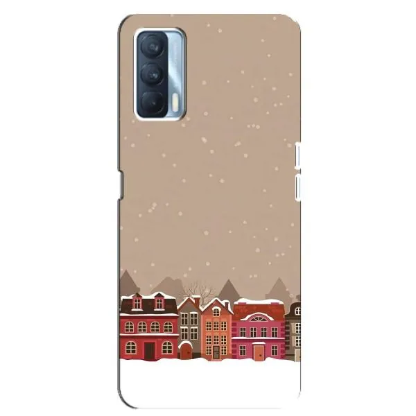 Чехол с принтом «Зимний город» для OPPO A92s