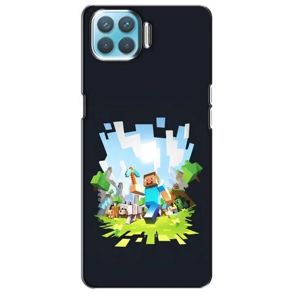 Чехол с принтом «персонажи Minecraft» для OPPO A93 Чехол с принтом «персонажи Minecraft» для OPPO A93