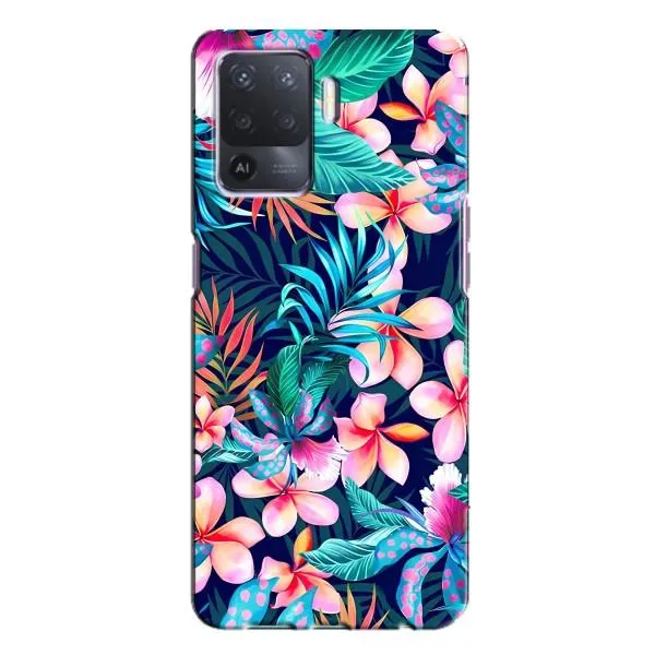 Чехол с принтом «Красочные цветы» для OPPO A94