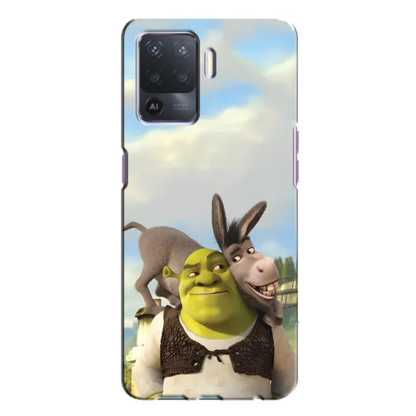 Чехол с принтом «Шрек и Осел» для OPPO A94