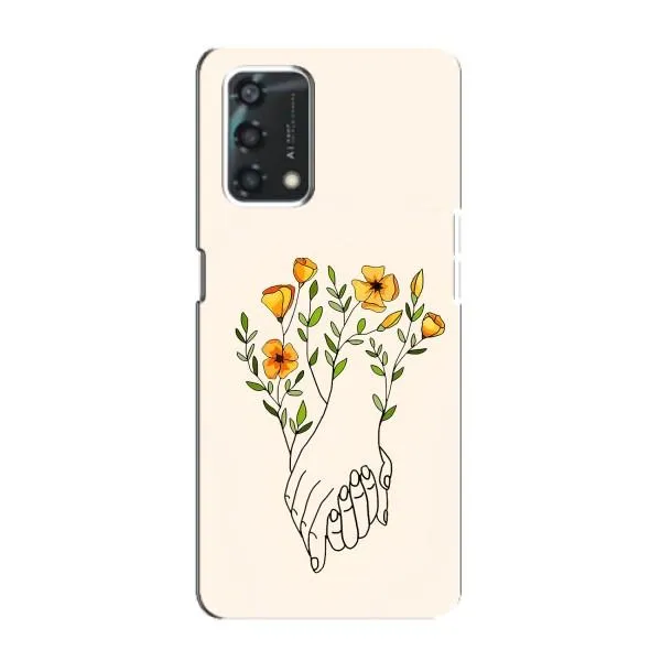 Чохол з принтом «Руки любві» для OPPO A95