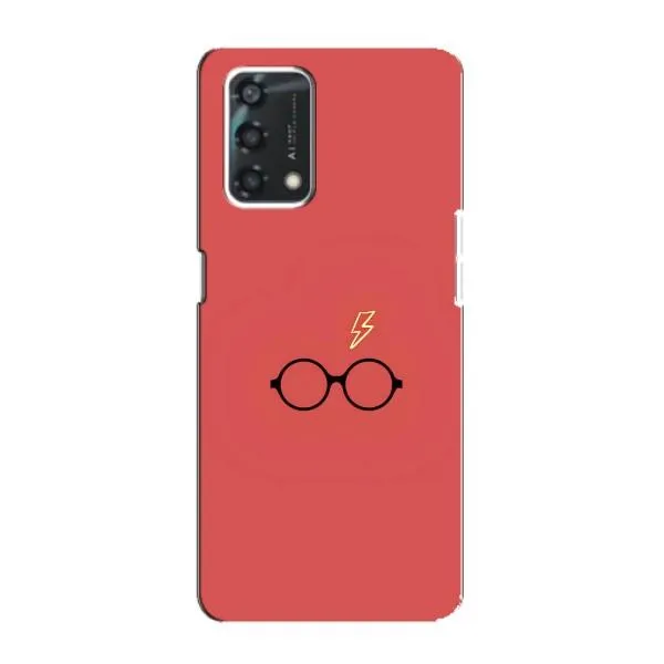 Чехол с принтом «шрам и очки» для OPPO A95