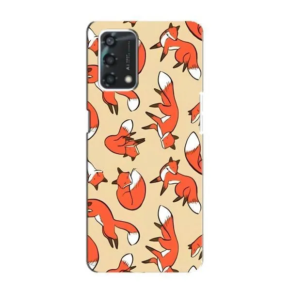 Чехол с принтом «Лисички» для OPPO A95