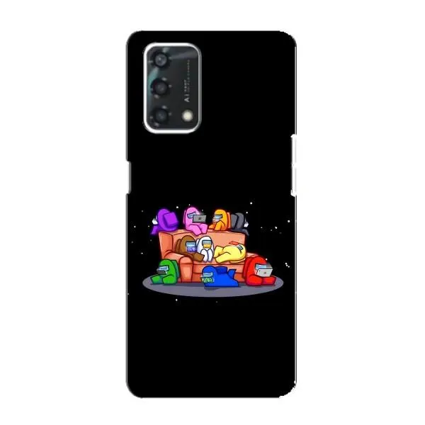 Чехол с принтом «Амонг-ас» для OPPO A95 Чехол с принтом «Амонг-ас» для OPPO A95