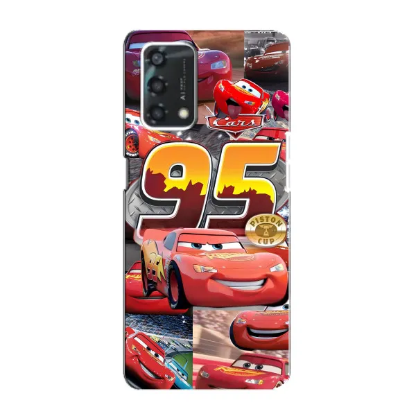 Чехол с принтом «Коллаж Молния Маквин» для OPPO A95