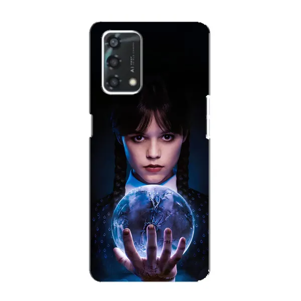 Чехол с принтом «Магическая сфера Уэнздей» для OPPO A95 Чехол с принтом «Магическая сфера Уэнздей» для OPPO A95