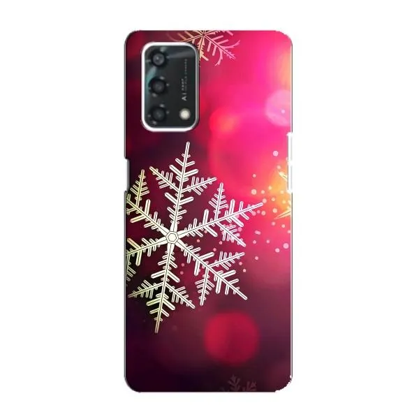 Чехол с принтом «Снежинка» для OPPO A95