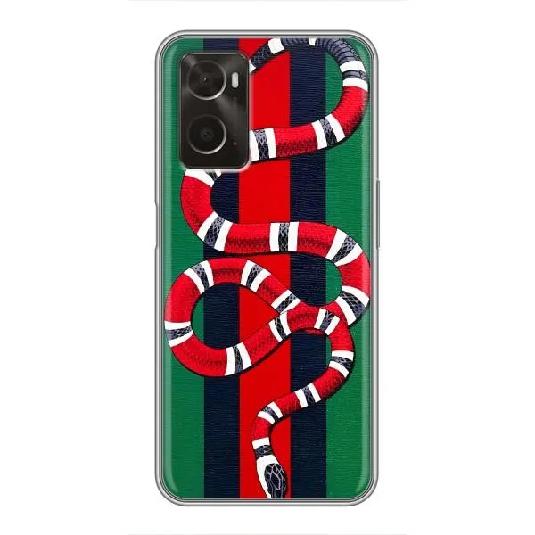 Чехол с принтом «Gucci змия» для OPPO A96 Чехол с принтом «Gucci змия» для OPPO A96