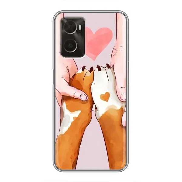 Чехол с принтом «Любовь к собакам» для OPPO A96