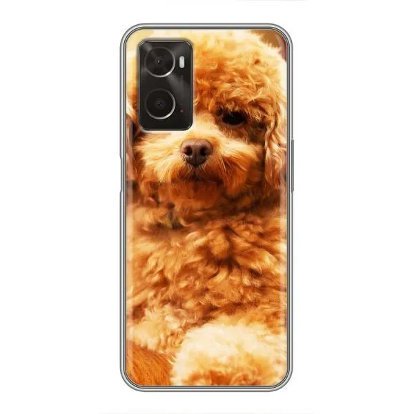 Чехол с принтом «Щенок Бишон» для OPPO A96
